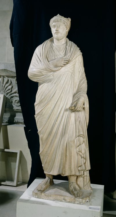 Statue von Julian dem Abtrünnigen (331-363) von Roman